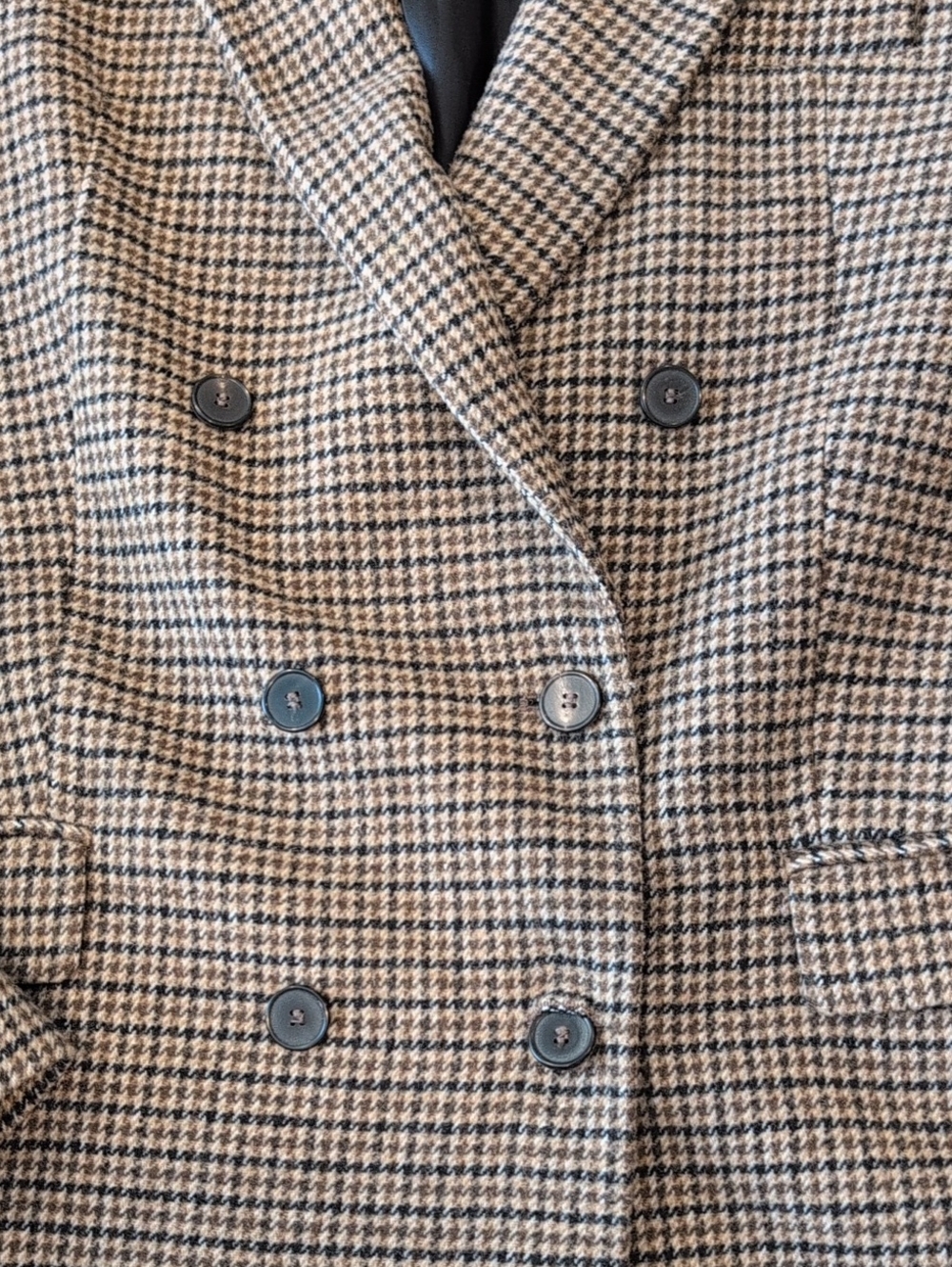 Zara Check Houndstooth Blazer - Picture 4 of 6